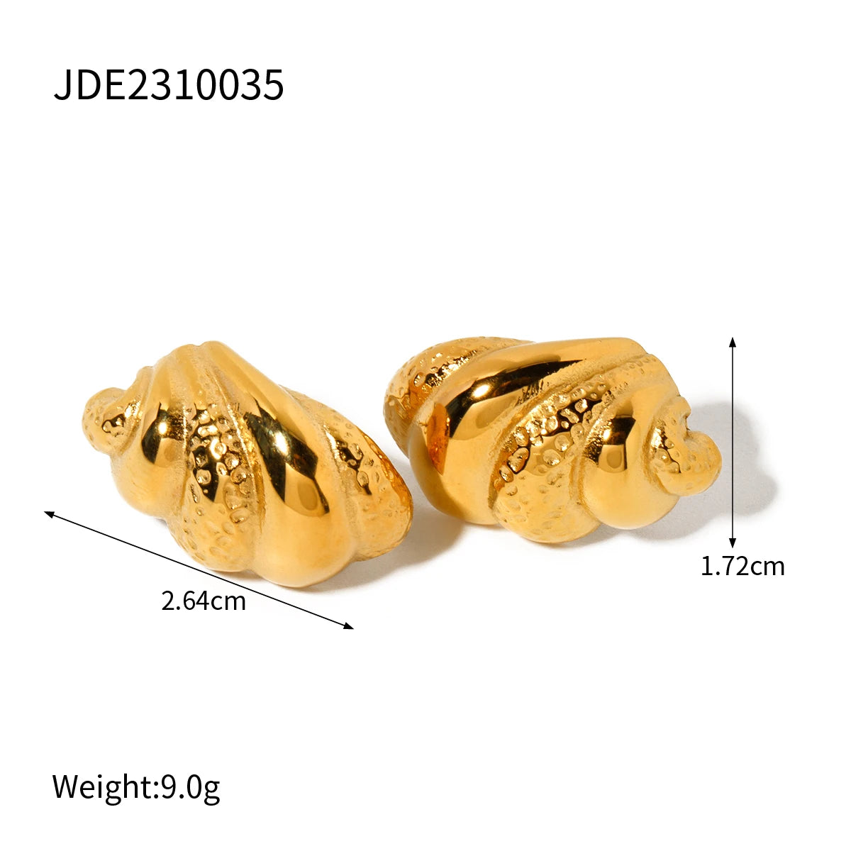 Croissant Earrings