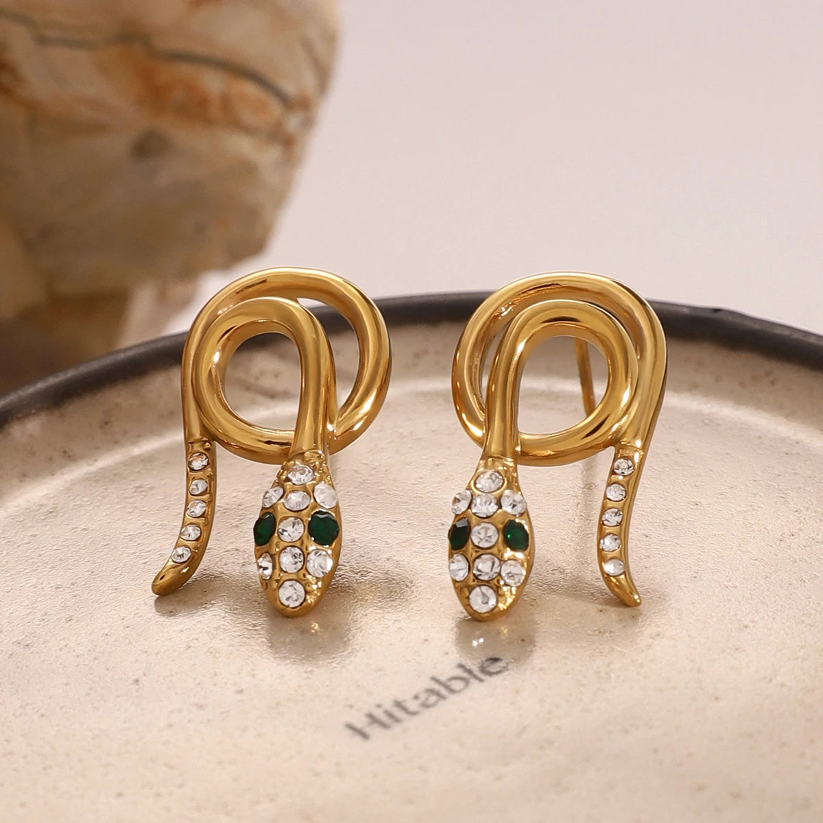 Snake Stud Earring