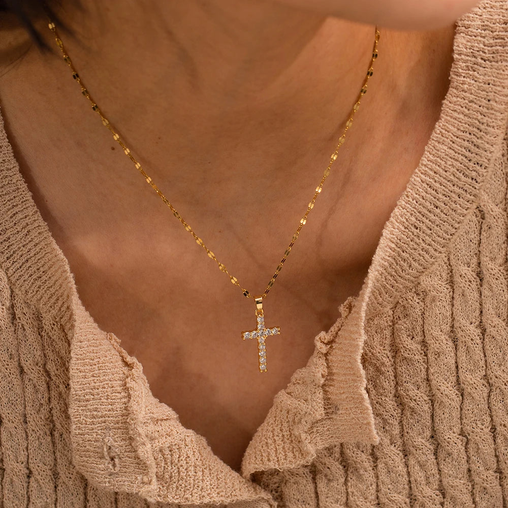 Cross Pendant Necklace